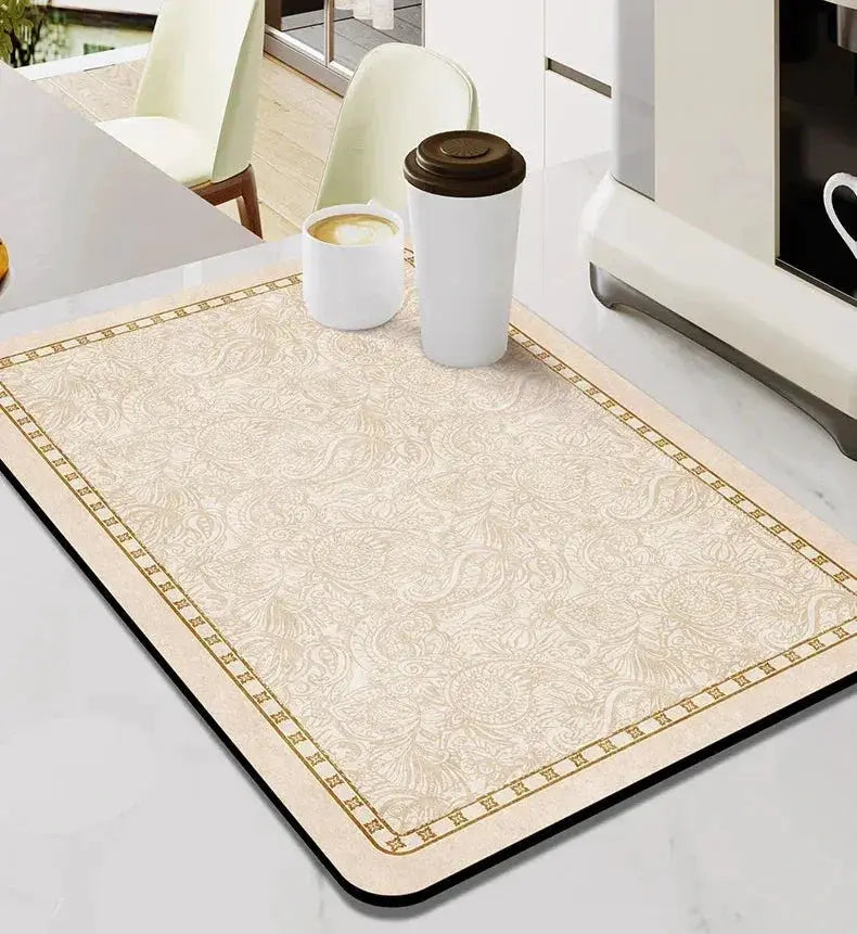 Dish Mat - Super Absorbent Microfiber Large by House Of Avana