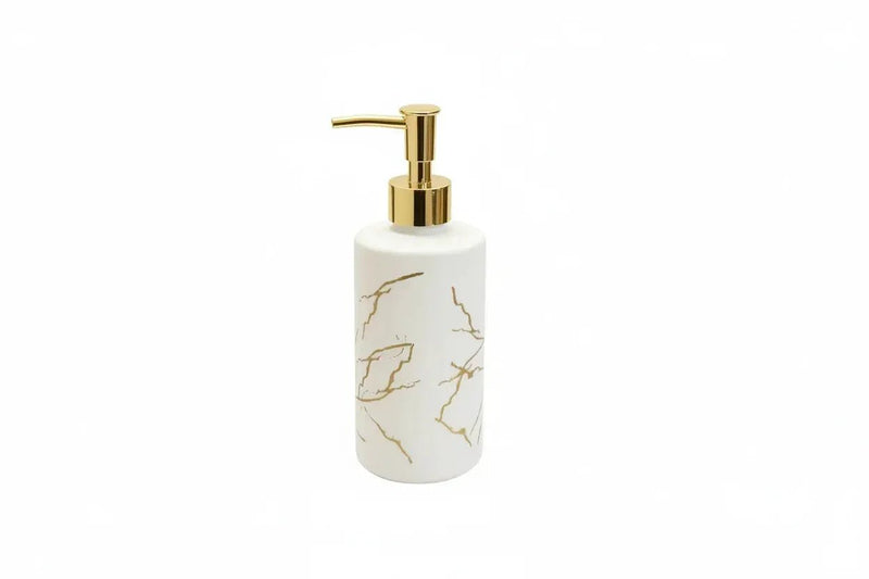 Dispenser - Glass Golden Marble by House Of Avana