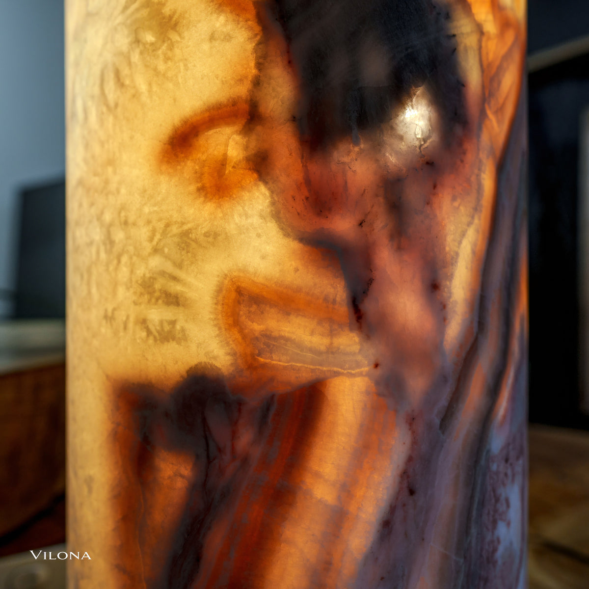 Divina Claire Onyx Table Lamp (1 Of 1), photo 7 of 10