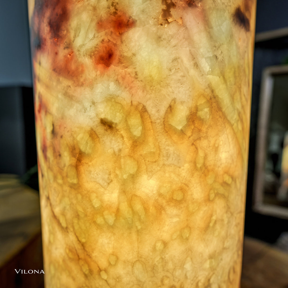 Divina Claire Onyx Table Lamp (1 Of 1), photo 8 of 10