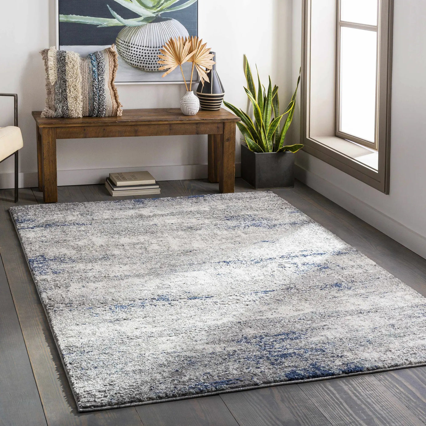 Jeju Thick Abstract Area Rug by Boutique Rugs