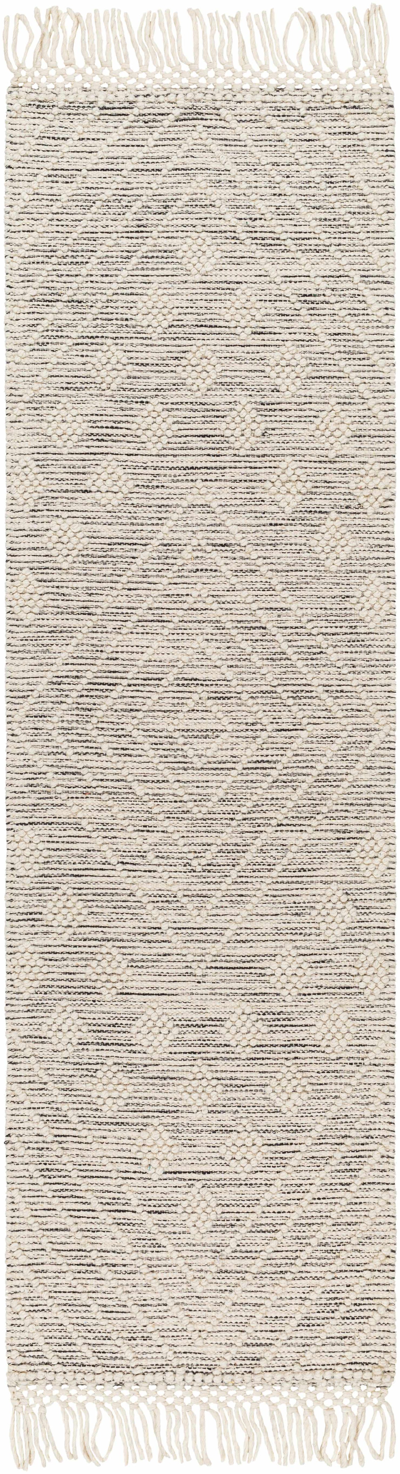 Dama Wool Rug with Tassels - Clearance by Boutique Rugs