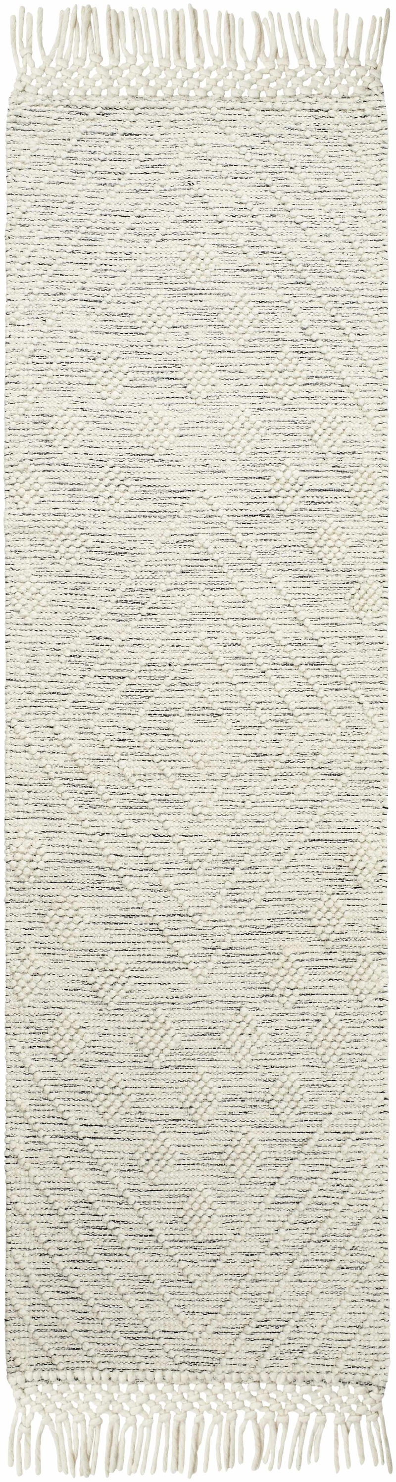 Dama Wool Rug with Tassels - Clearance by Boutique Rugs