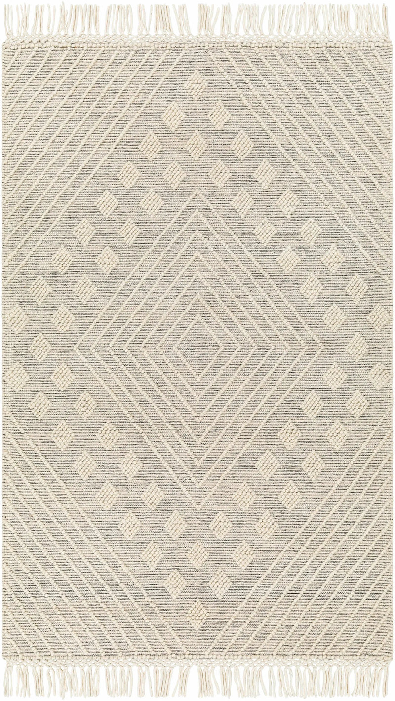 Dama Wool Rug with Tassels - Clearance by Boutique Rugs
