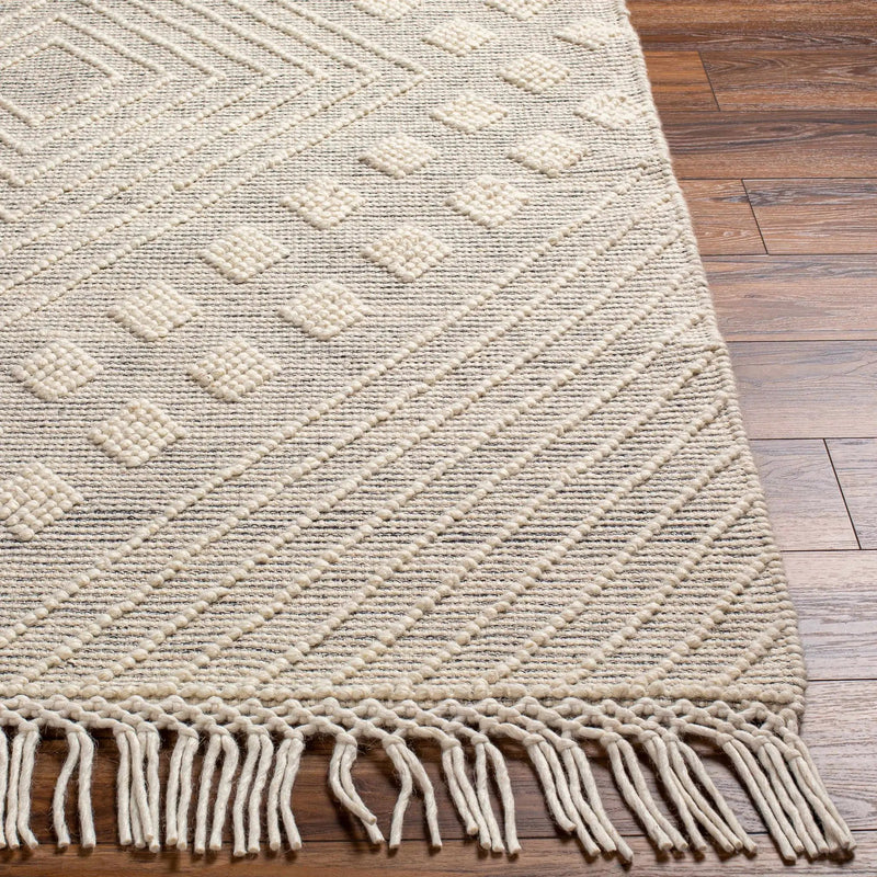 Dama Wool Rug with Tassels - Clearance by Boutique Rugs