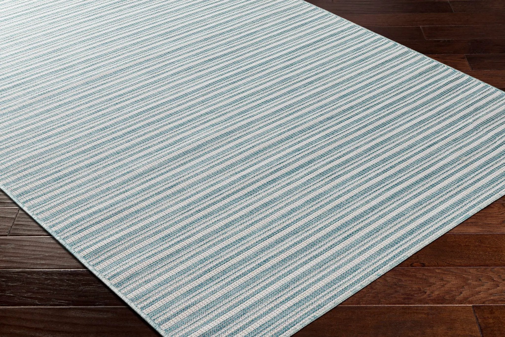 Greg Teal Outdoor Area Rug - Clearance by Boutique Rugs