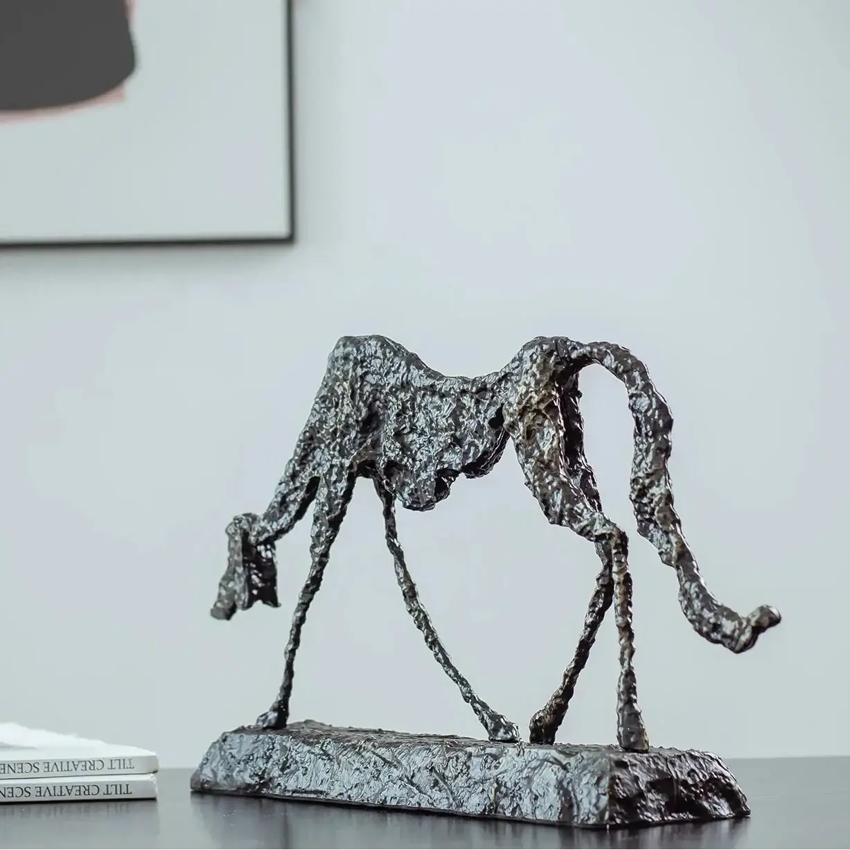 Dog Statue - Abstract Bronze Small by House Of Avana