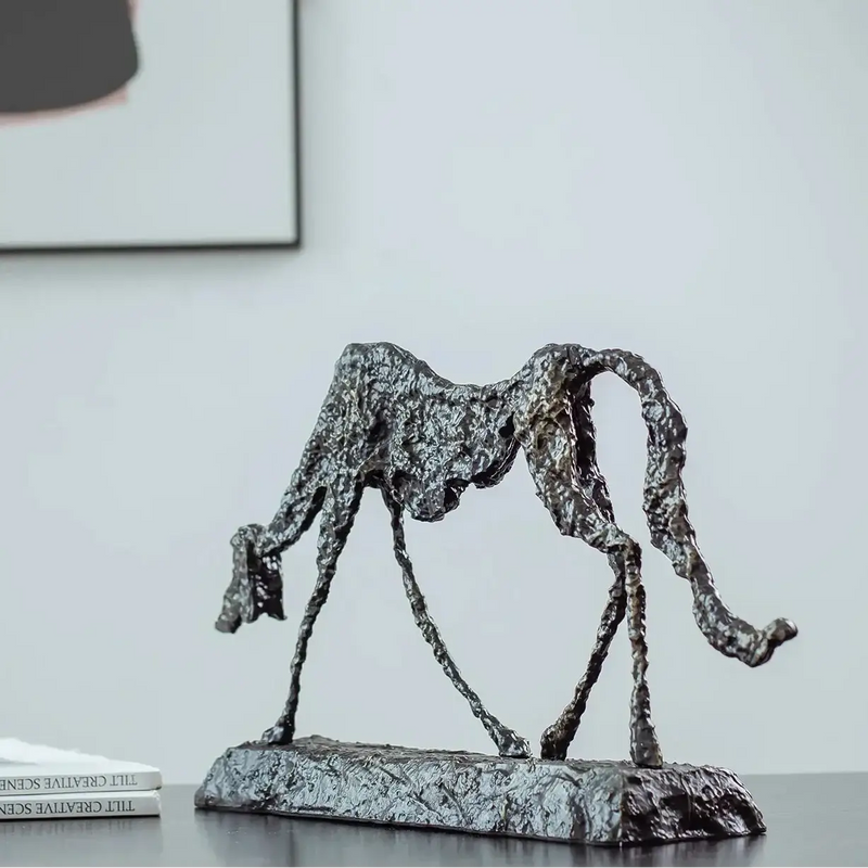 Dog Statue - Abstract Bronze Small by House Of Avana