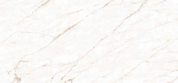 Dolcissima Calacatta Oro Natural Marble Look Porcelain Slab 60x126 12mm Bookmatch B close up