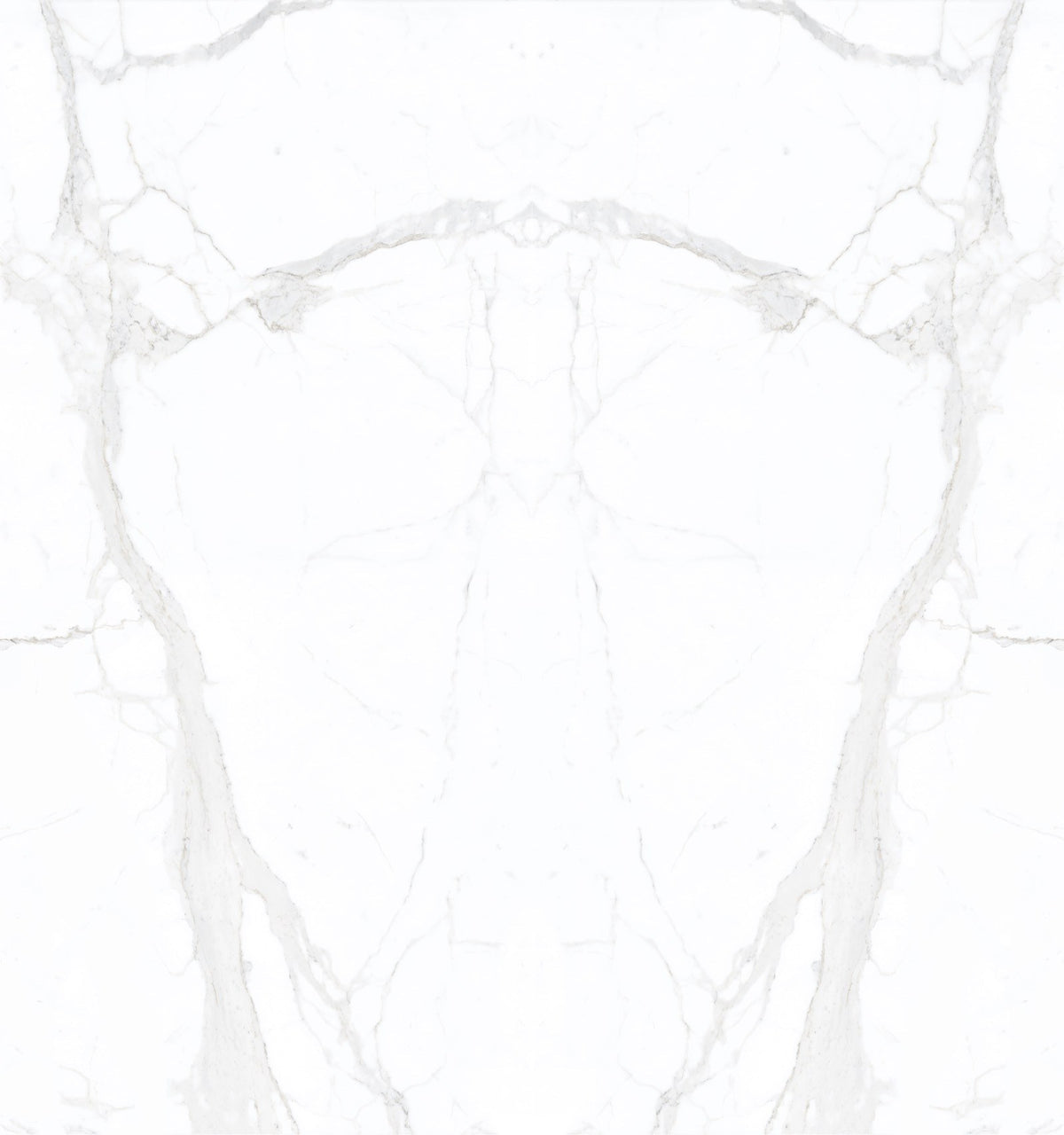 Dolcissima Calacatta Super White Natural Marble Look Porcelain Slab 60x126 12mm, several pieces laid together