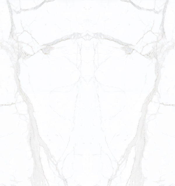 Dolcissima Calacatta Super White Polished Marble Look Porcelain Slab 60x126 12mm Bookmatch B, several pieces laid together