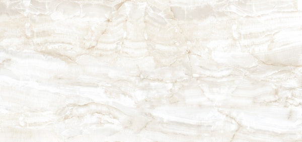 Dolcissima Crystal Onyx Silky Marble Look Porcelain Slab 60x126 12mm Bookmatch A