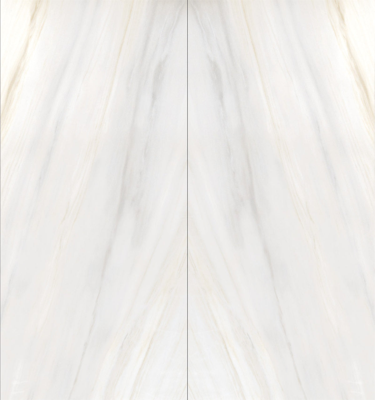 Dolcissima Lasa Argento Polished Marble Look Porcelain Slab 60x126 12mm Bookmatch B, several pieces laid together
