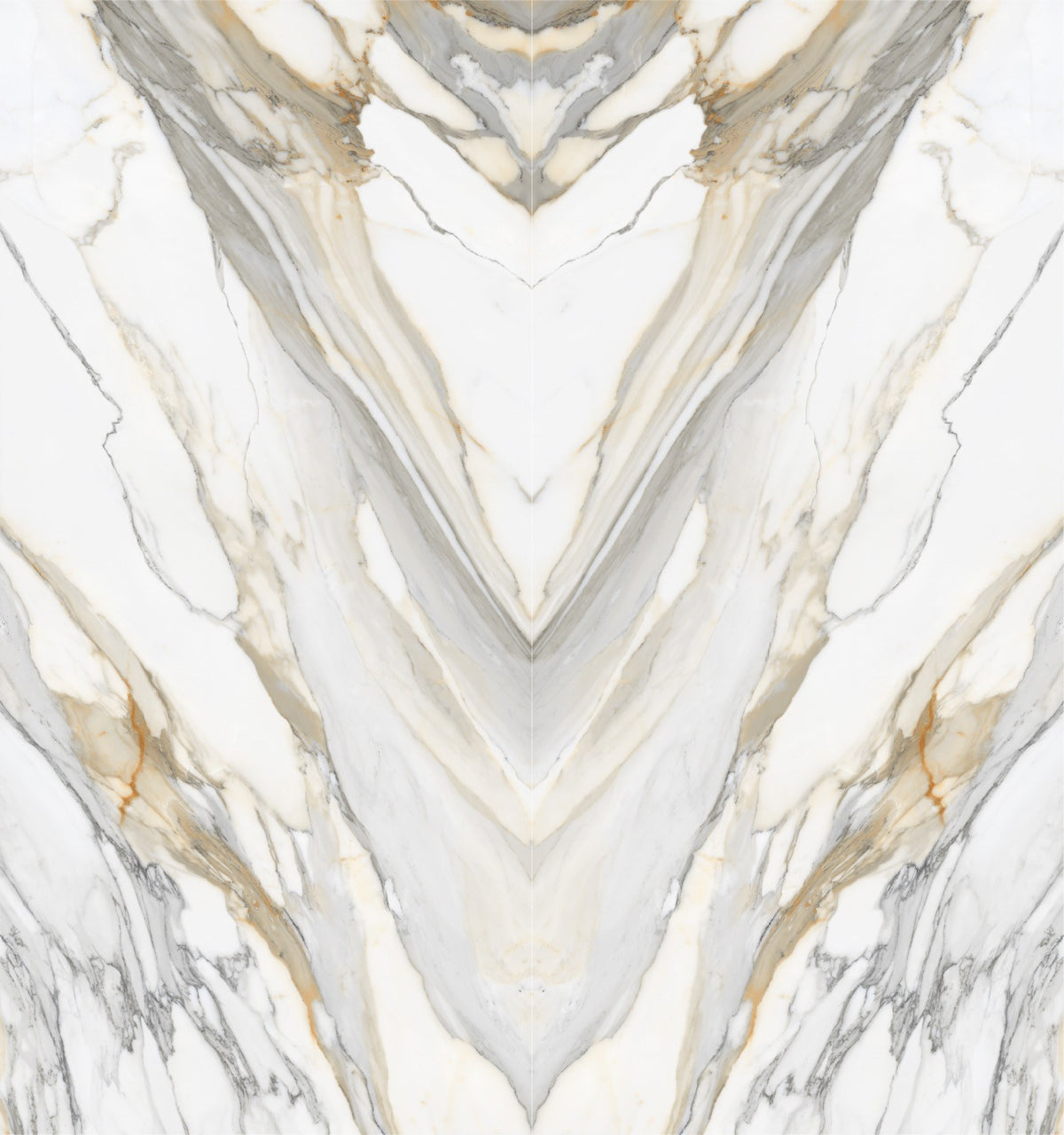 Dolcissima Macchia Vecchia Polished Marble Look Porcelain Slab 60x126 12mm Bookmatch B, several pieces laid together