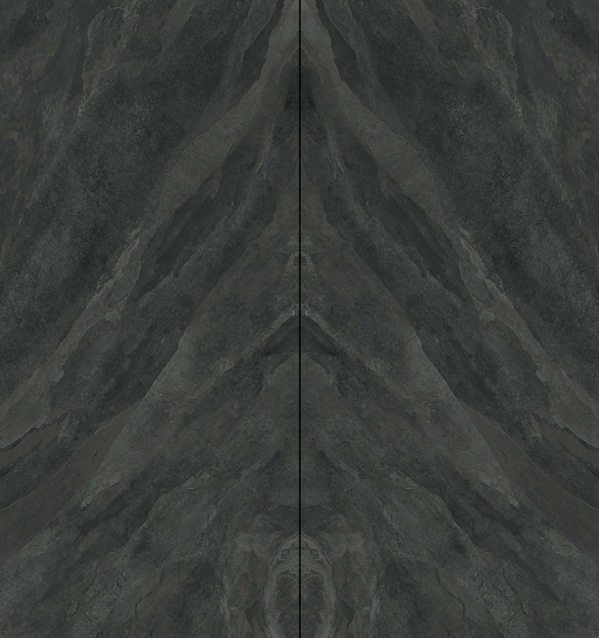Dolcissima Pietra Scura Natural Marble Look Porcelain Slab 60x126 12mm Bookmatch A shown as a bookmatched pair