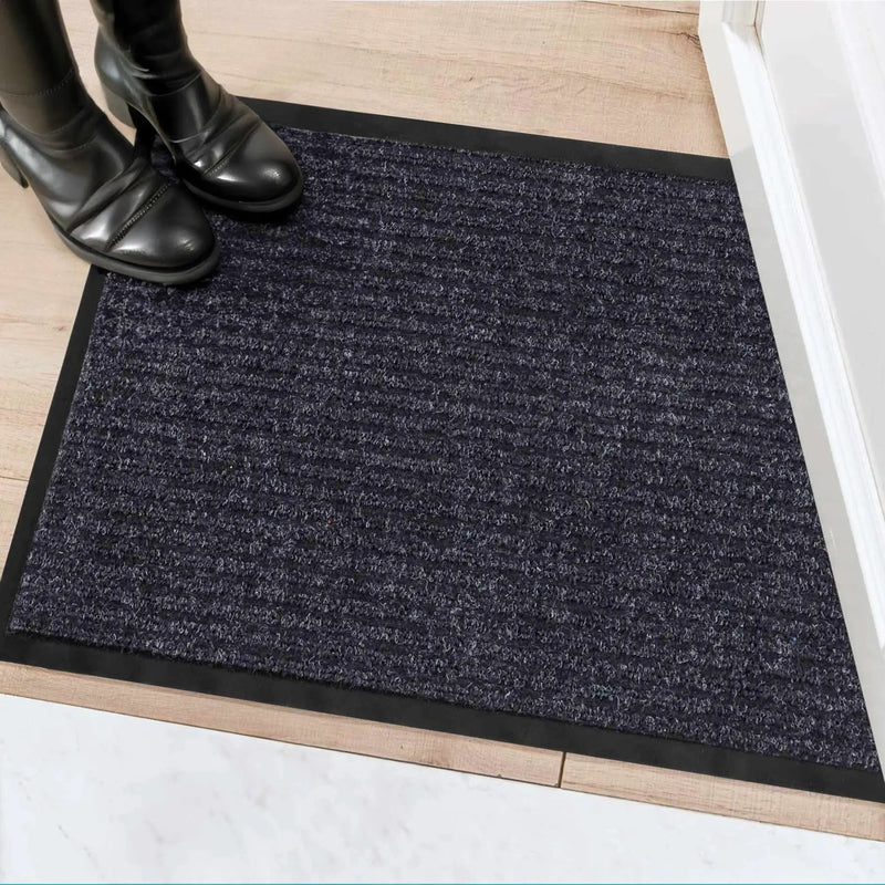 Basic Outdoor Mat, Gray by Hauteloom