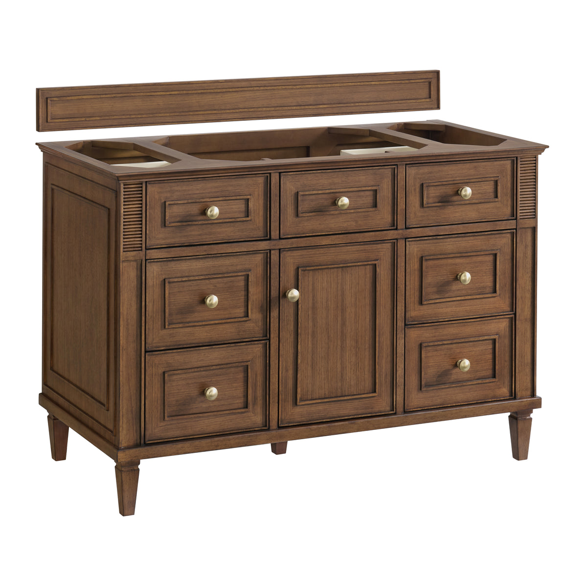 James Martin Lorelai 48" Single Bathroom Vanity, Mid-Century Walnut, view 28