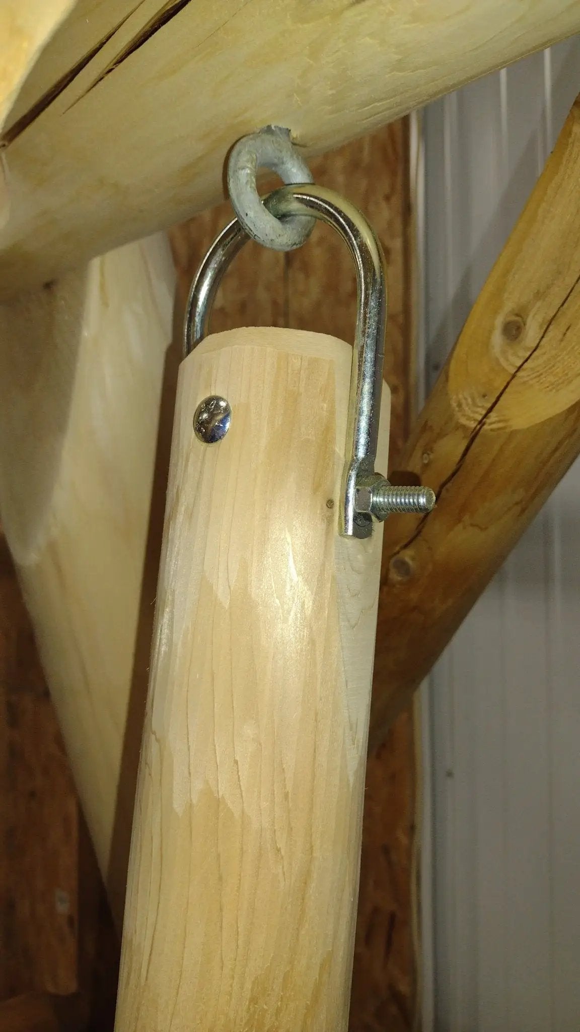 Double Benches Swing for Patio by Cedar Creek Rustic Furniture