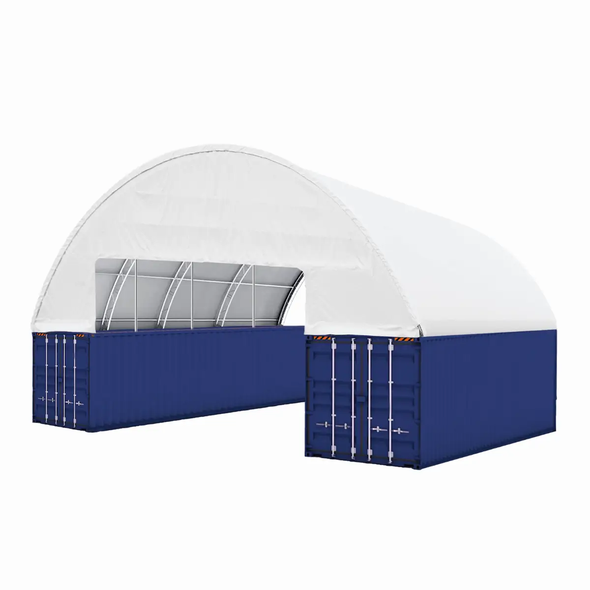 60'x40'x20' Double Truss Container Canopy Shelter by Chery Industrial