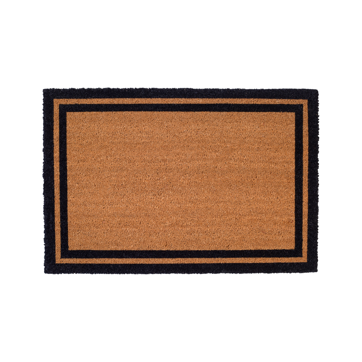 Double Black Border Coir Doormat, photo 12 of 24