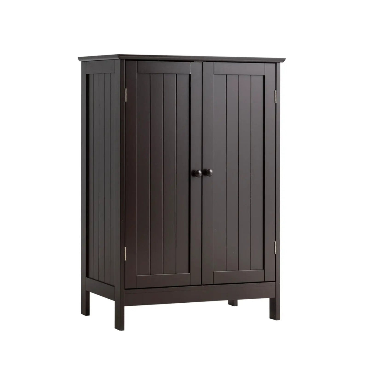Bathroom Floor Storage Double Door Cupboard Cabinet by DirectDeals