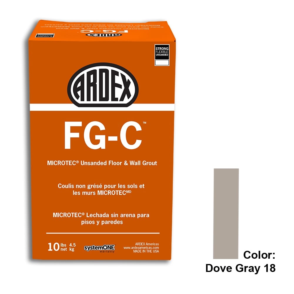 Dove Gray Tile Setting Materials Fg-C Unsanded Grout Various Tile Setting Materials Various Fg-C Unsanded Grout