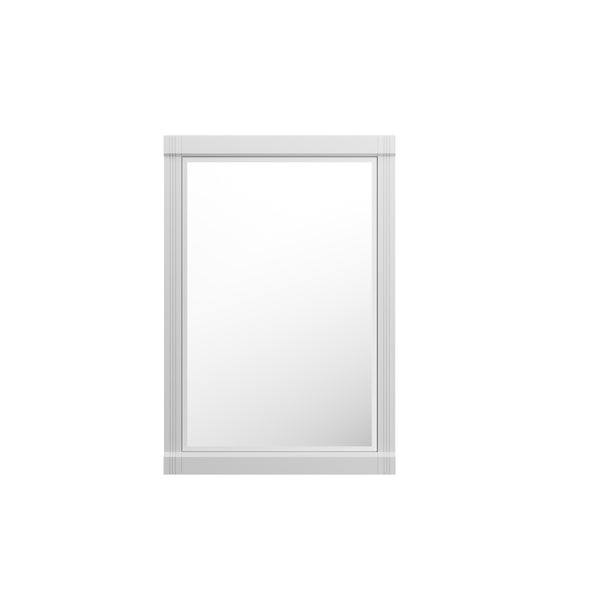 James Martin Bellshire 26" Mirror, Bright White