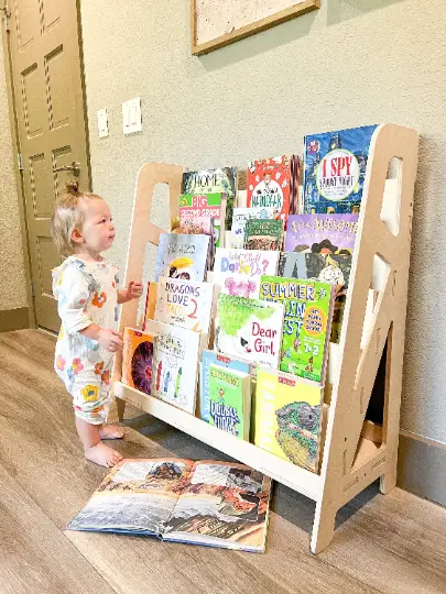 SIERRA + SIENNA- Toy Shelf + Bookshelf by Bush Acres