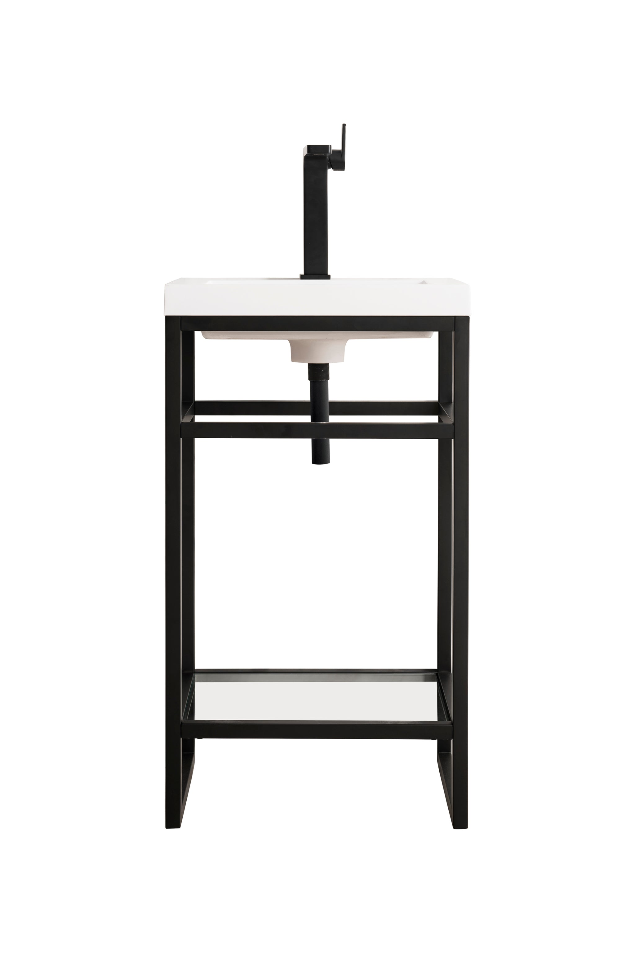 James Martin Boston 20" Single Console Vanity, Matte Black by James Martin