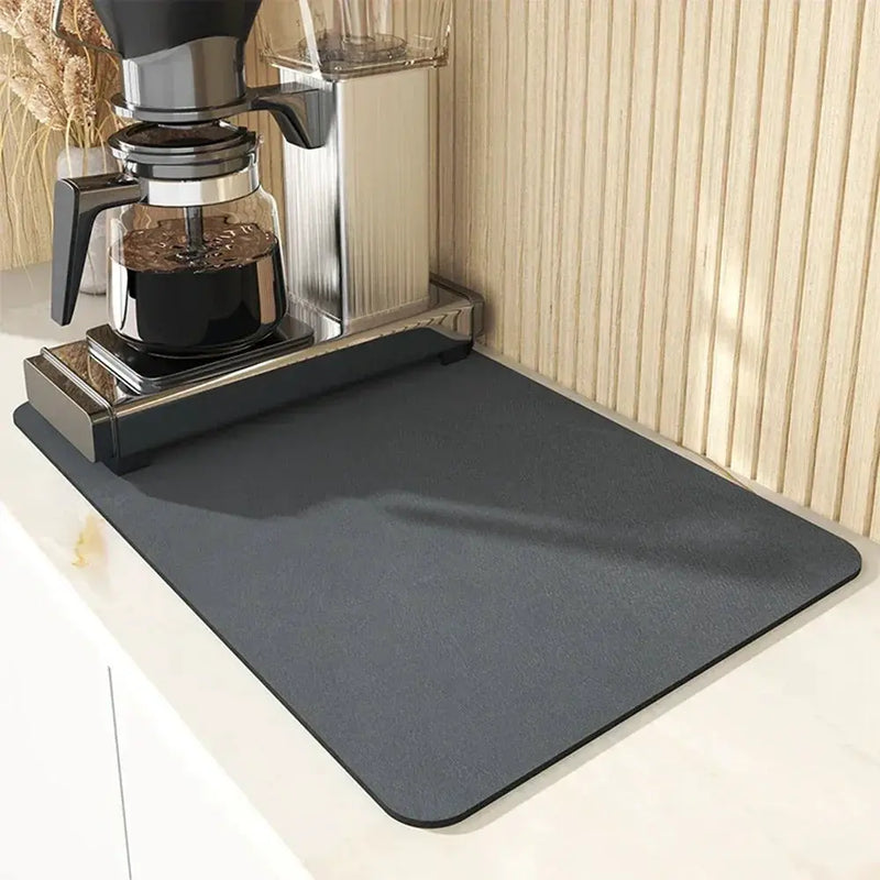 Draining Mat - Quick Dry Rubber Small by House Of Avana