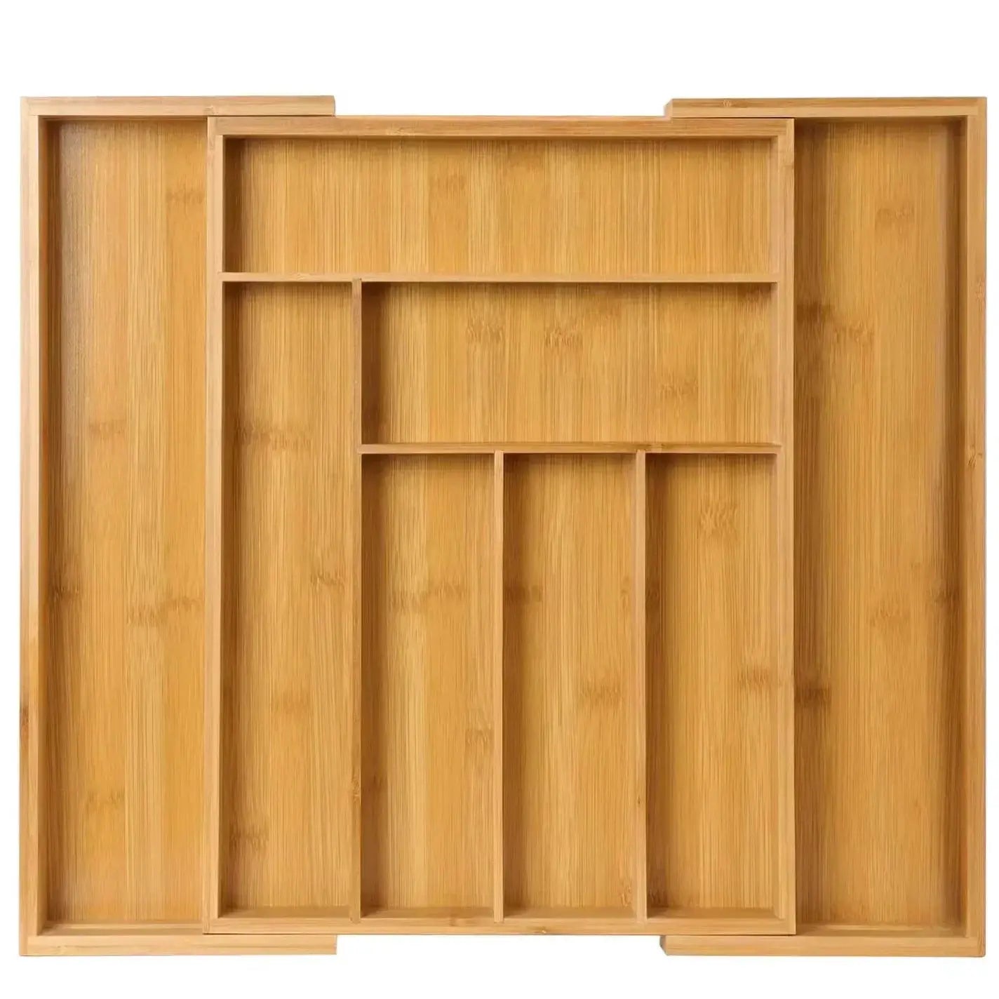 Drawer Organizer - Adjustable Bamboo Expandable by House Of Avana
