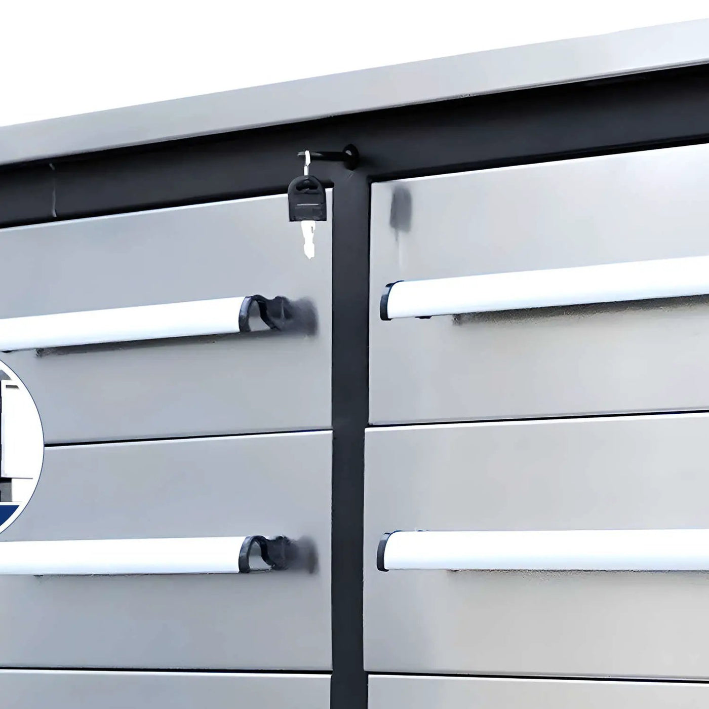 7ft Heavy Duty Workbench with 10 Drawers & 2 Cabinets by Chery Industrial