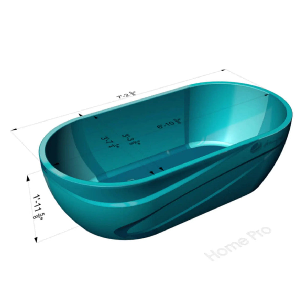 Dreampod Home Float Pro Premium Fiberglass Floatation Tank [DPFP103WPE] (SAK69364) by SAKSBY WHOLESALE