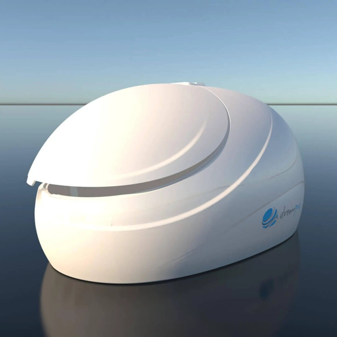 Dreampod Sport Commercial Home Flotation Sensory Isolation Tank Pod Spa [DPFP205WPE] (SAK25948) by SAKSBY WHOLESALE