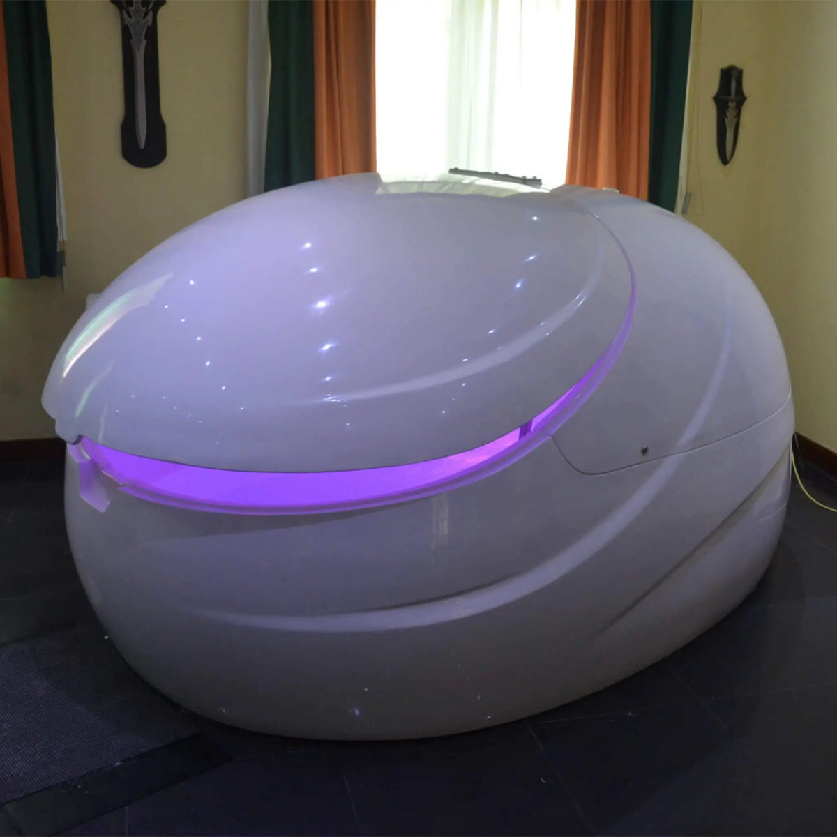 Dreampod V2 Commercial Home Flotation Sensory Isolation Tank Pod Spa [DPFP201WPE] (SAK93817) by SAKSBY WHOLESALE