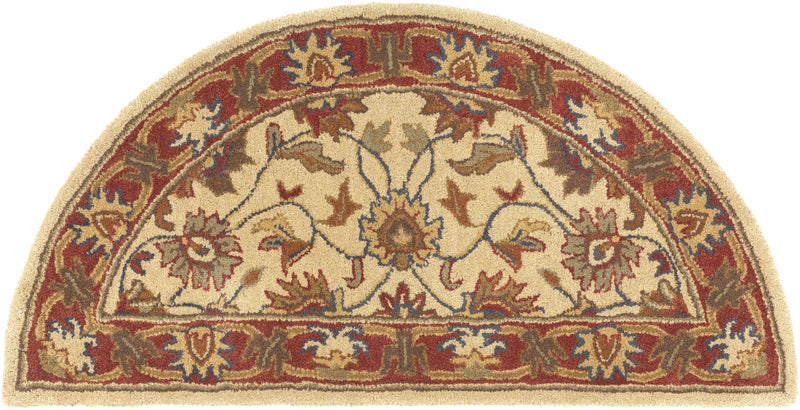 Cherryfield Hand Tufted Brown & Rust 1001 Wool Rug by Boutique Rugs