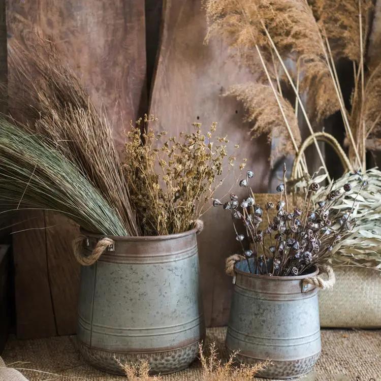 Artificial Faux Dried Grass Bundle by RusticReach