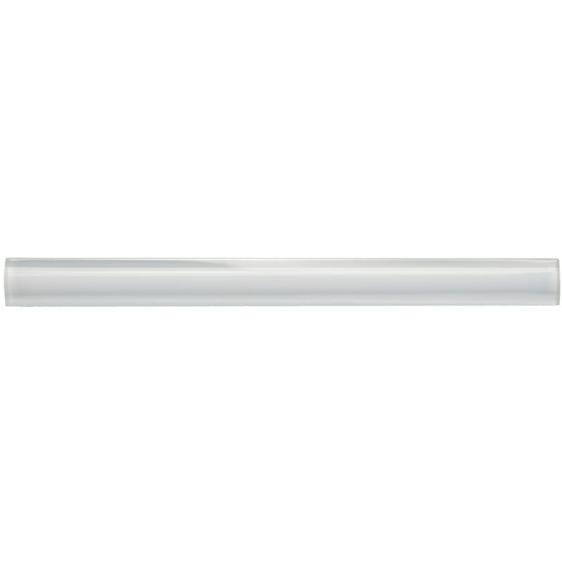 Drizzle Glossy Qtr Round Glass Moldings 1x12 Glass Glossy 2x12 Moldings