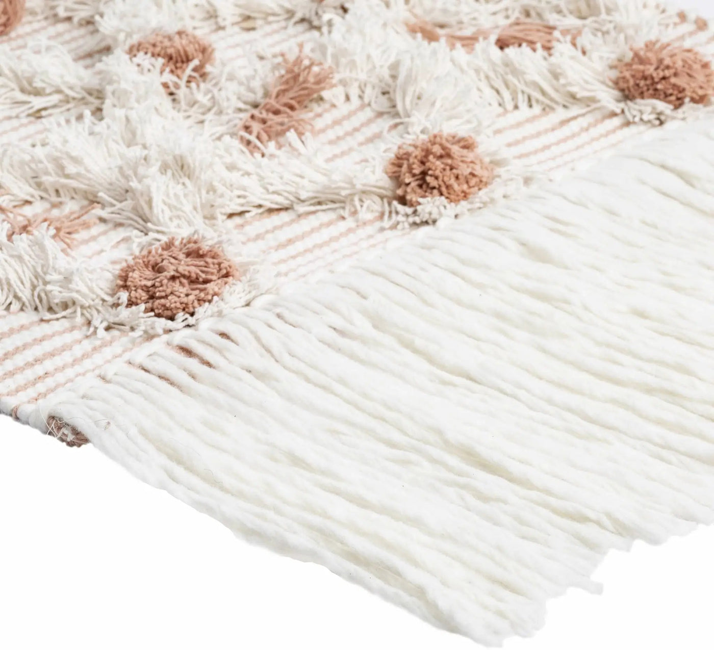 Drumore Beige Boho Wall Hanging - Clearance by Boutique Rugs