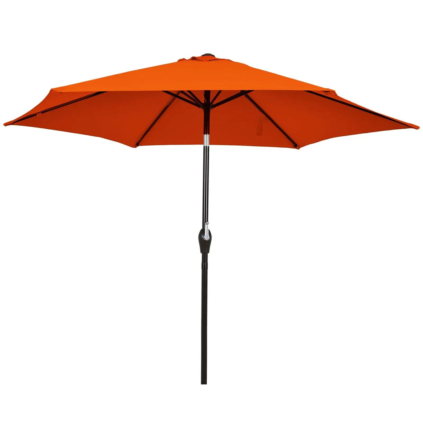 10 Feet Outdoor Patio Umbrella with Tilt Adjustment and Crank by DirectDeals