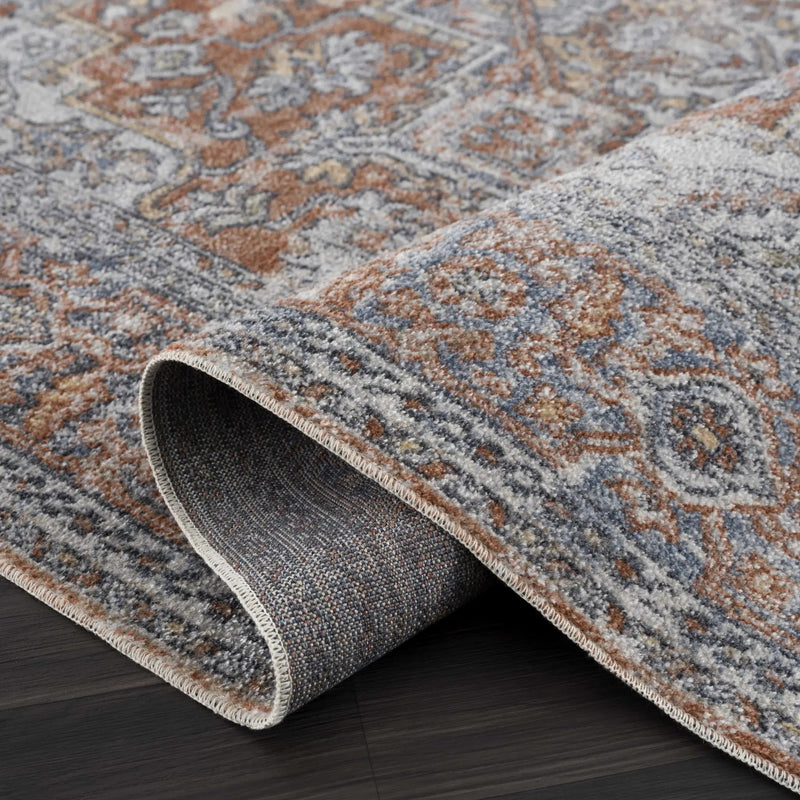 Aila Traditional Design Washable Rug - Clearance by Boutique Rugs