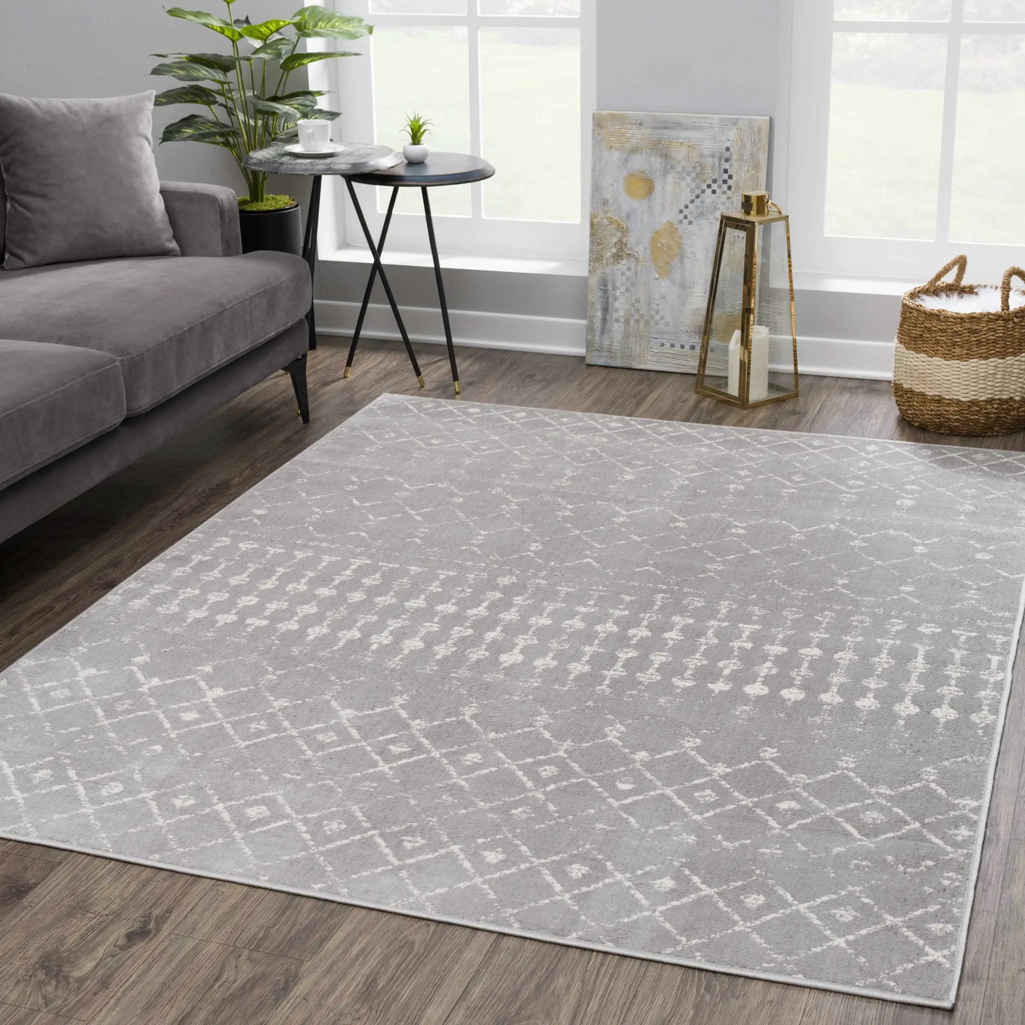 Tigrican Gray 2330 Area Rug - Clearance by Boutique Rugs