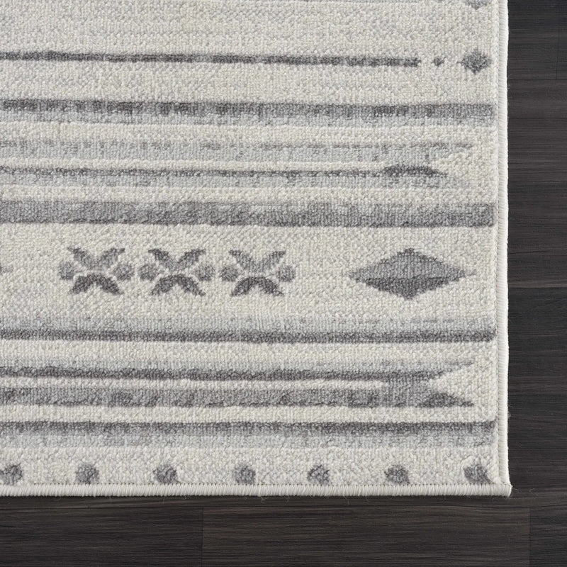 Tigri Aztec Ivory & Gray 2325 Area Rug - Clearance by Boutique Rugs