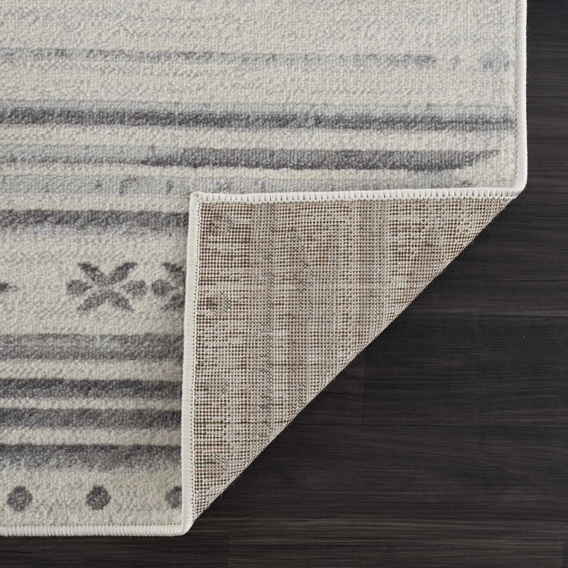 Tigri Aztec Ivory & Gray 2325 Area Rug - Clearance by Boutique Rugs