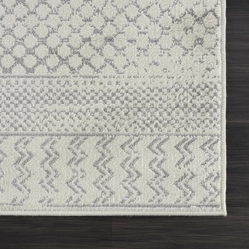 Tigri Aztec Ivory & Gray 2318 Area Rug - Clearance by Boutique Rugs