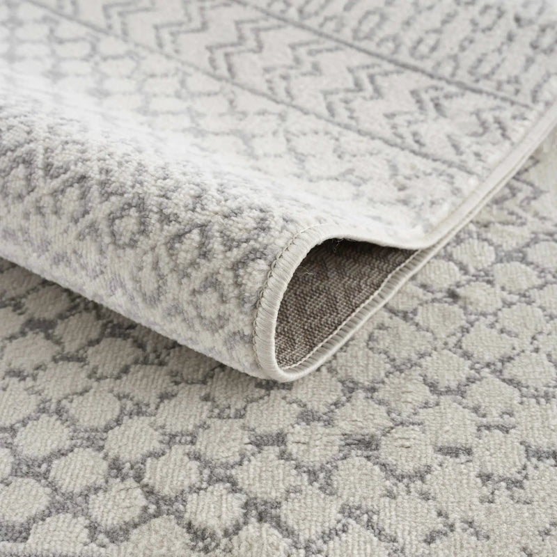 Tigri Aztec Ivory & Gray 2318 Area Rug - Clearance by Boutique Rugs
