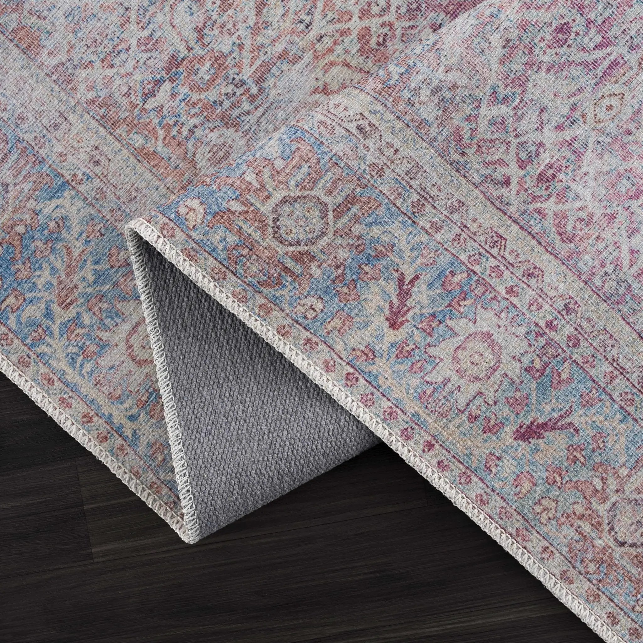 Dare Distressed Washable Rug - Clearance by Boutique Rugs
