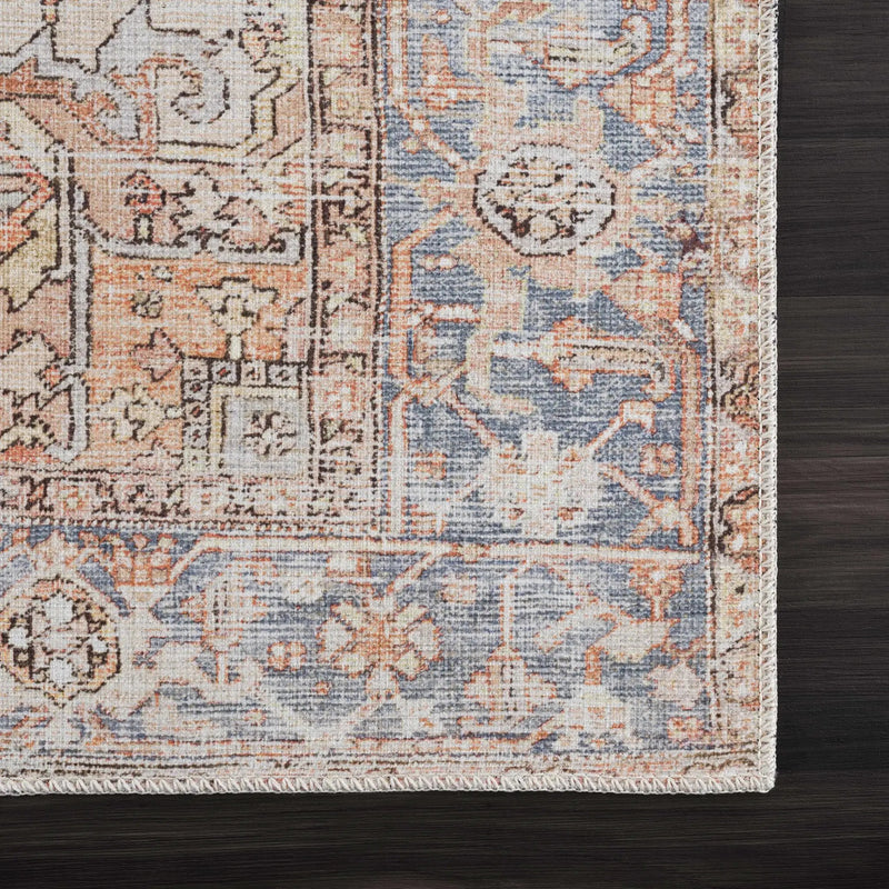 Eira Distressed Washable Rug - Clearance by Boutique Rugs
