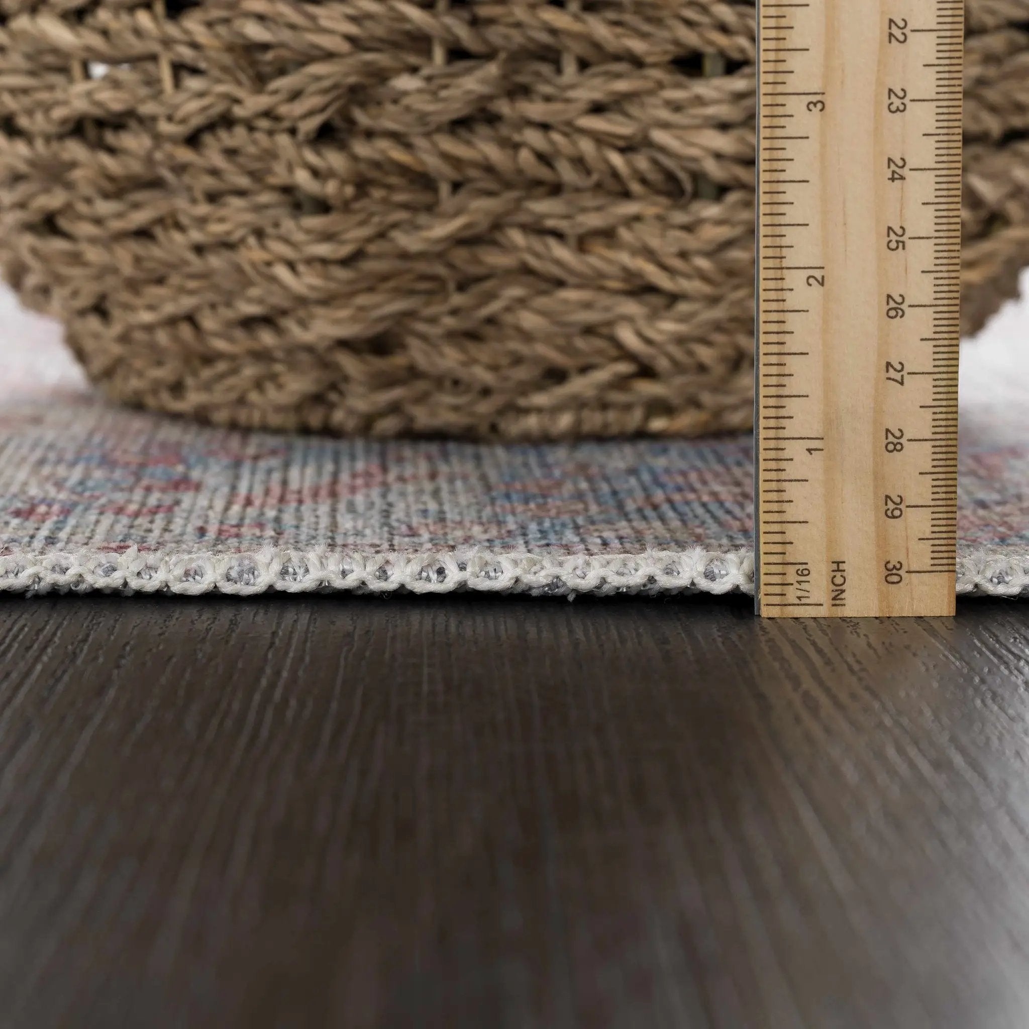 Dare Distressed Washable Rug - Clearance by Boutique Rugs