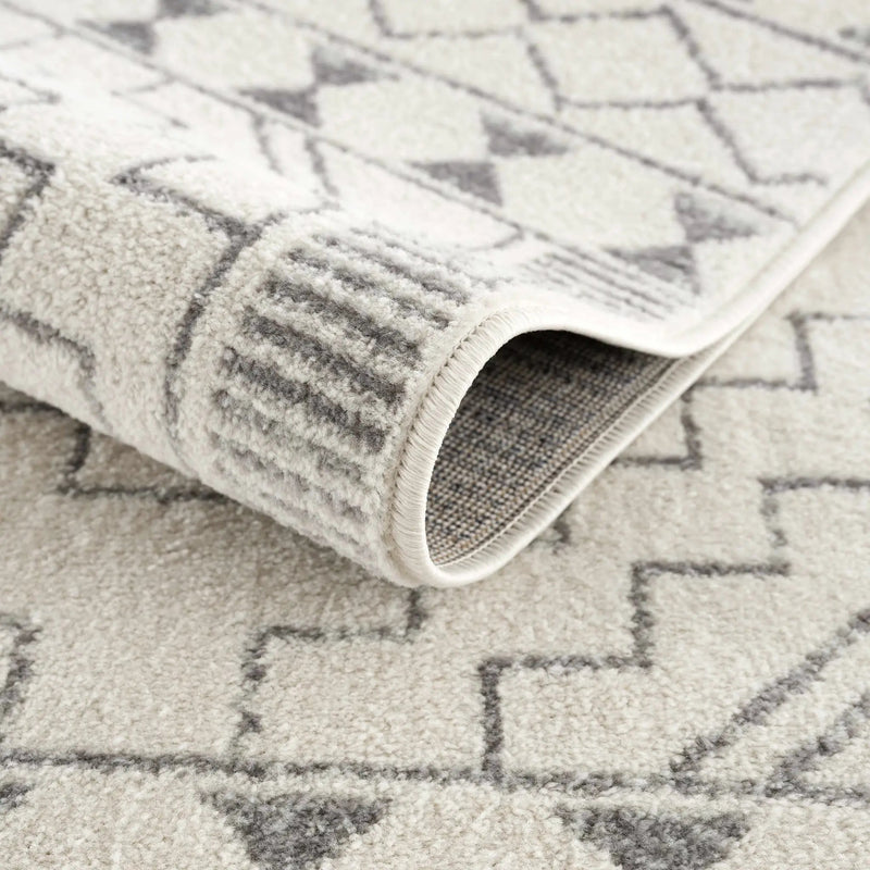 KMRSH-4614 Ivory Tribal Carpet - Clearance by Boutique Rugs